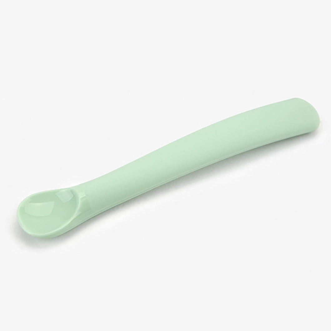 Silicone baby spoon (Small) - Mint