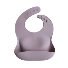 Load image into Gallery viewer, Silicone Bib (Pale mauve)
