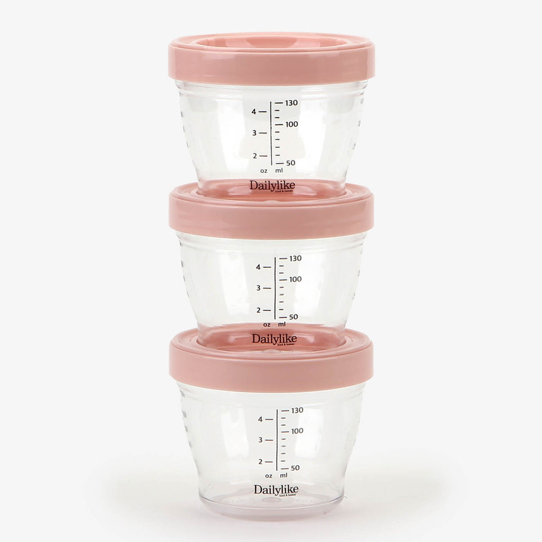 Tritan airtight container (set of 3) - Small, 130ml – littlecomo